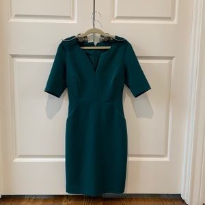 Banana republic jade green dress